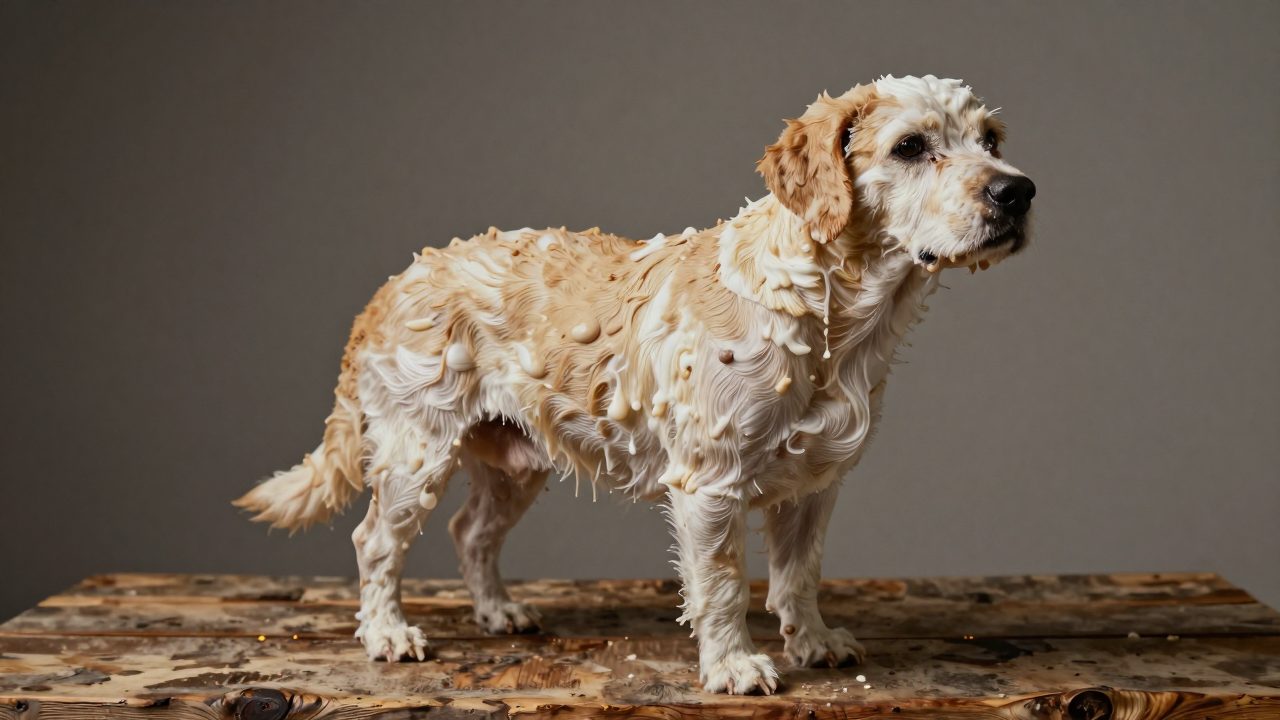 Illustration for dog shampoos in india