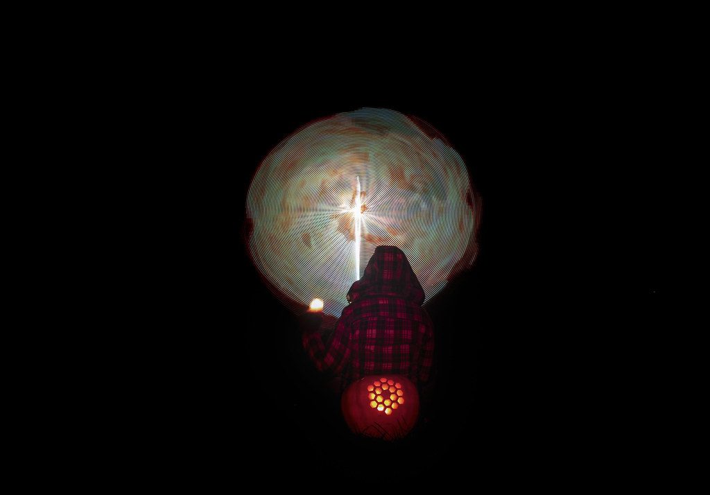 James Webb Space Telescope Pumpkin Carving - by Kristina Girčytė
