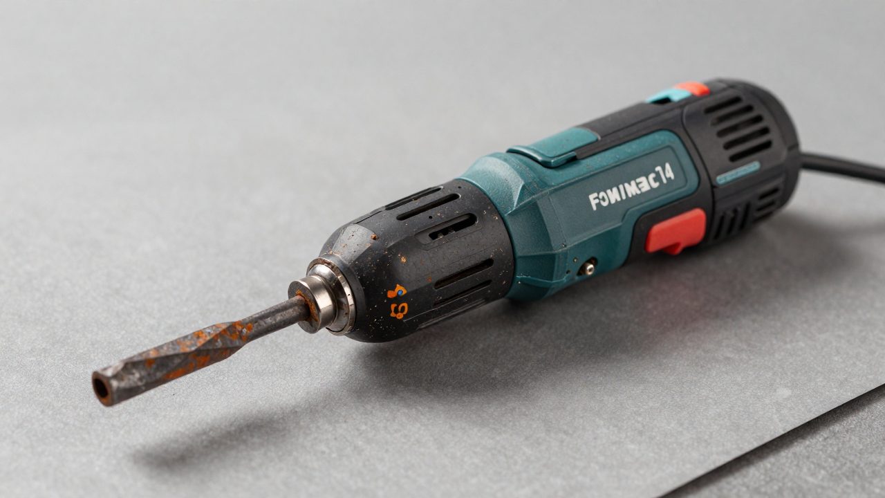 Illustration for dremel tool to remove rust