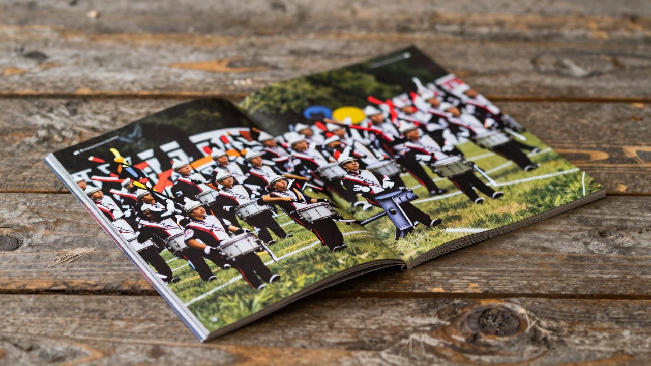 Illustration for drum corps show ever