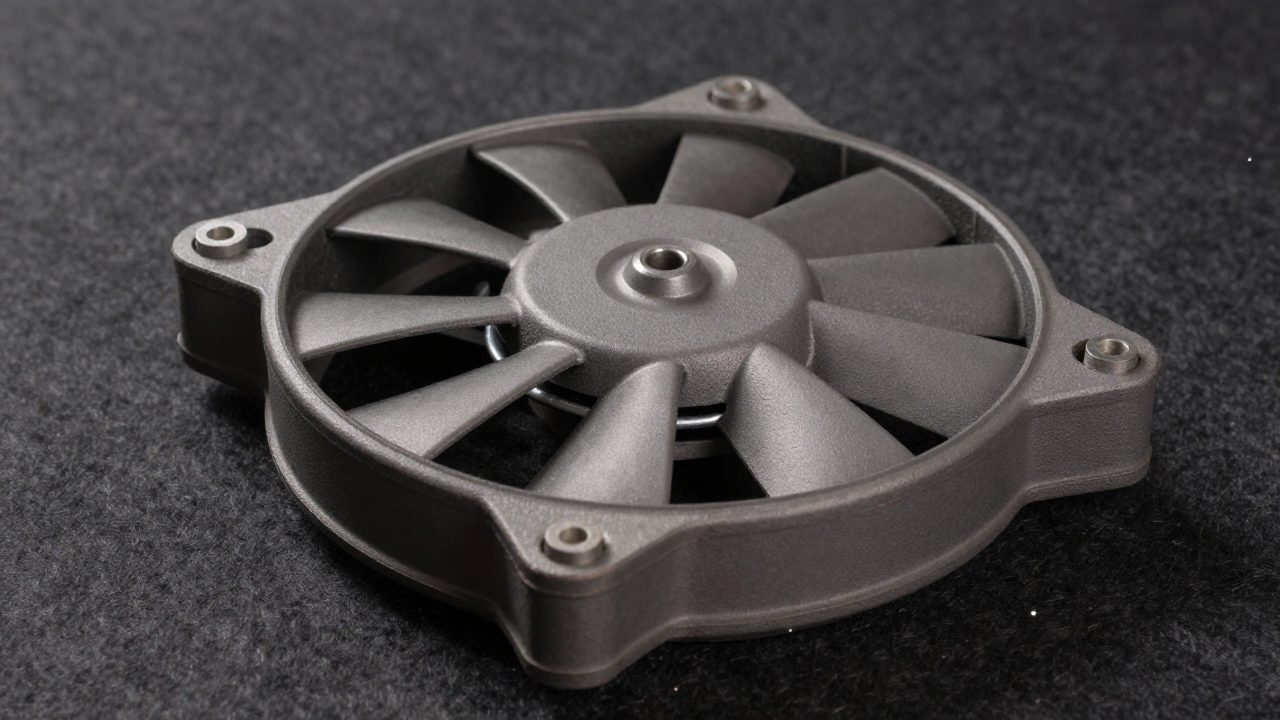 Illustration for electric fan for foxbody