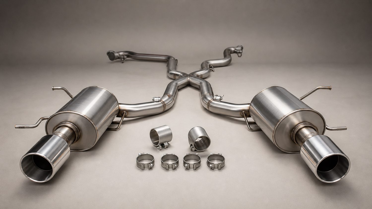 Illustration for exhaust for 3 6 pentastar