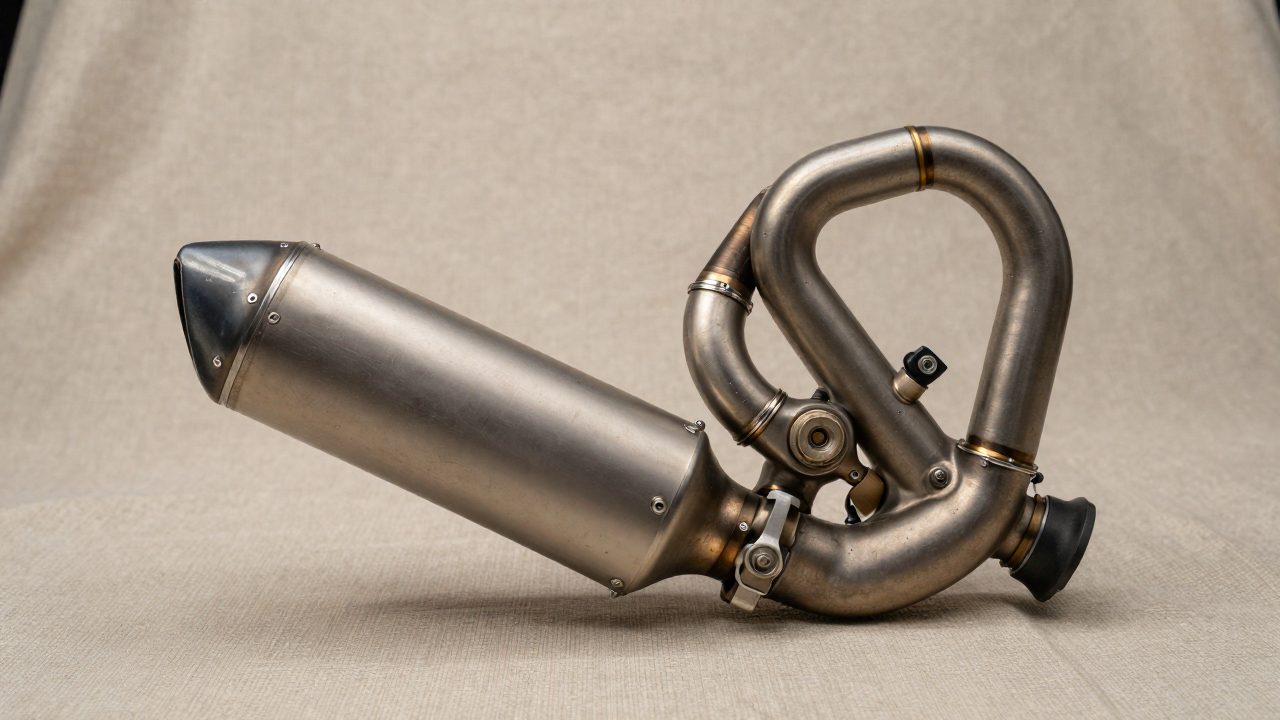 Illustration for exhaust for yzf r125