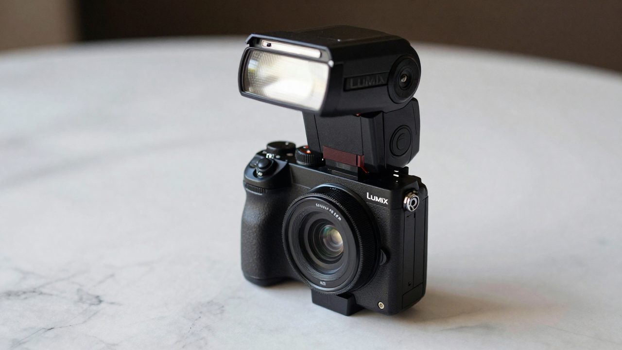 Illustration for flash for lumix g9