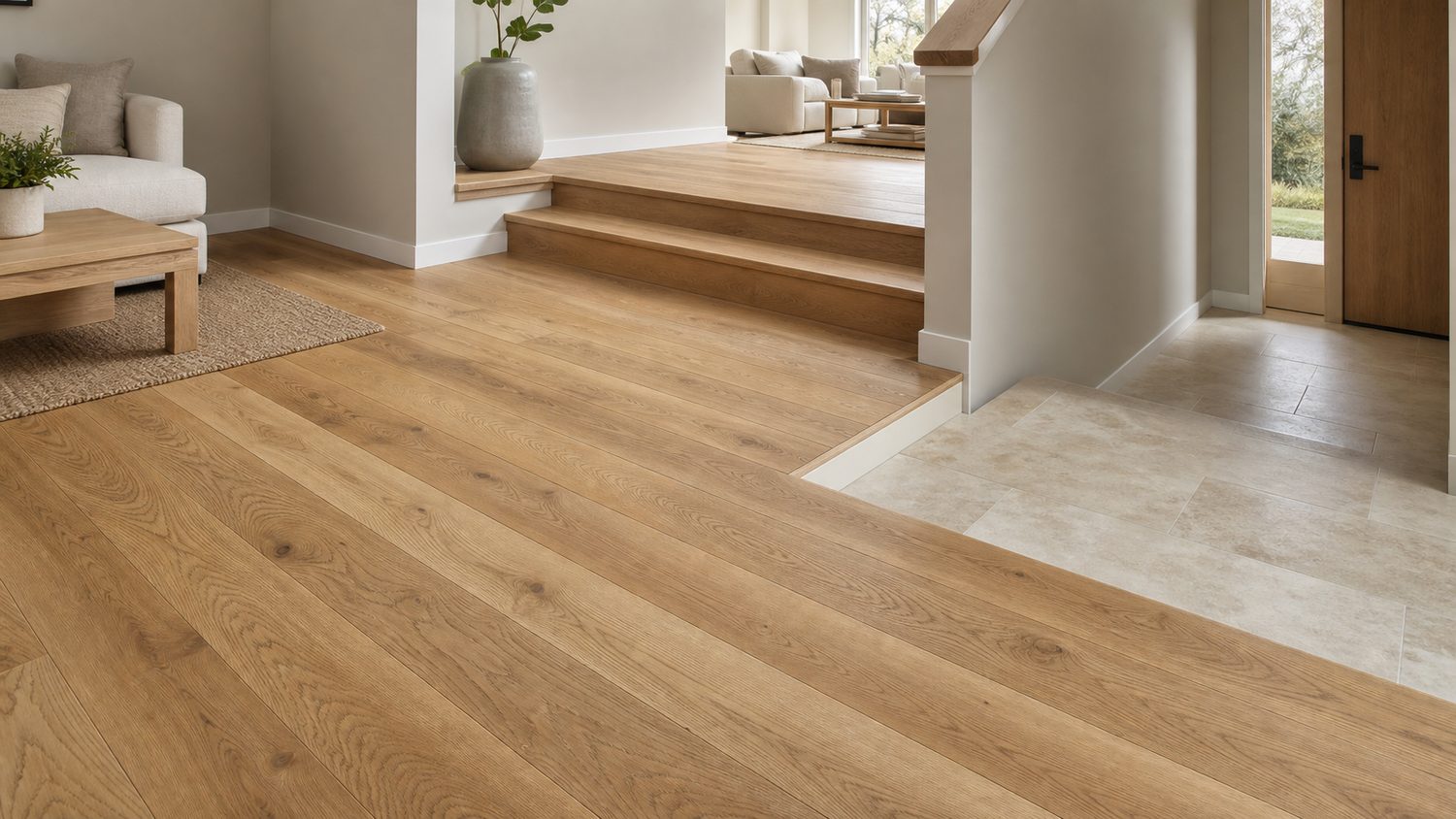 Illustration for flooring for split level homes