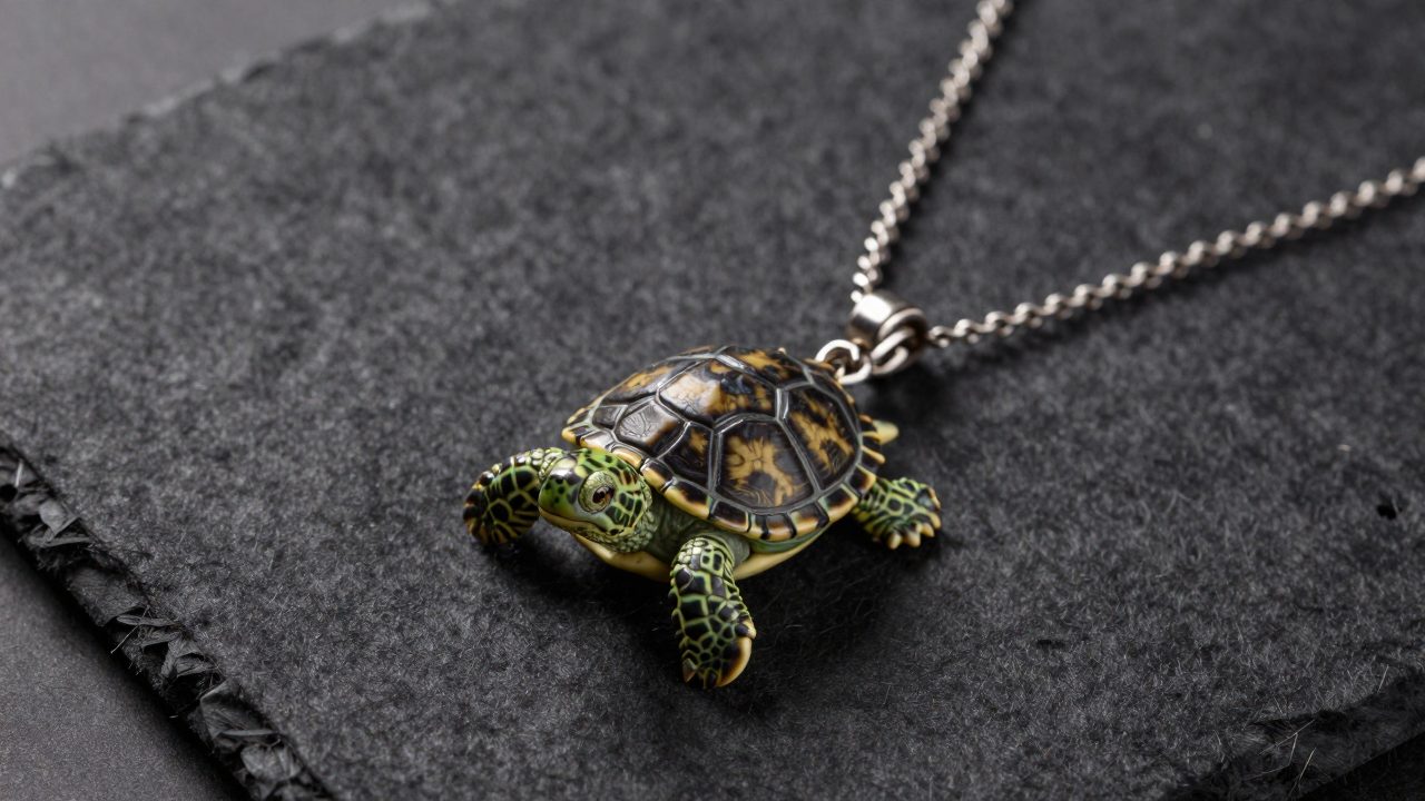 Illustration for friend turtle necklaces