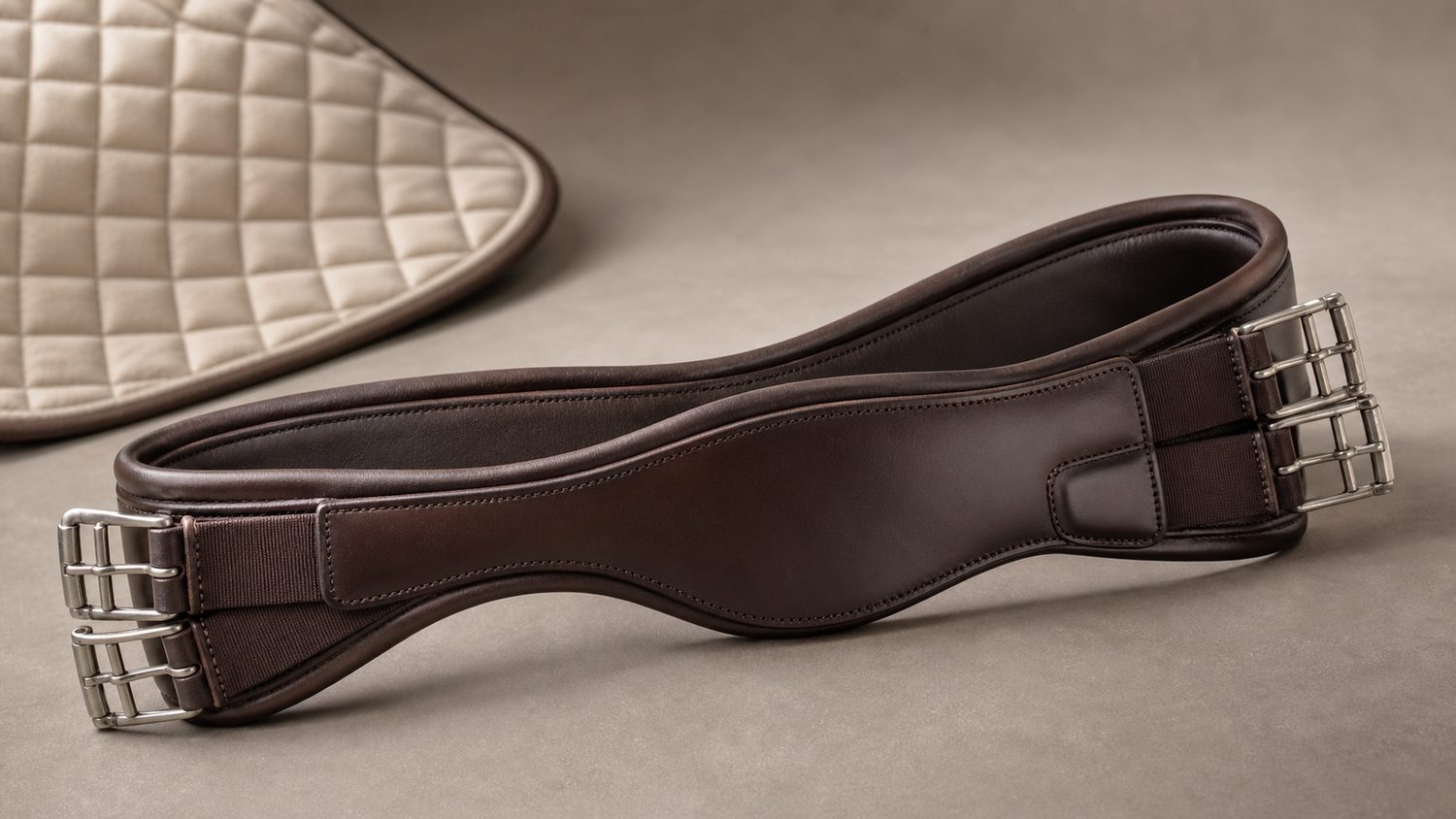 Illustration for girth for horse comfort