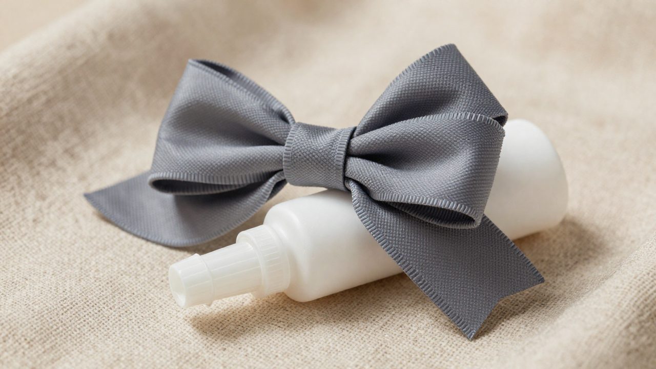 Illustration for glue for hair bows