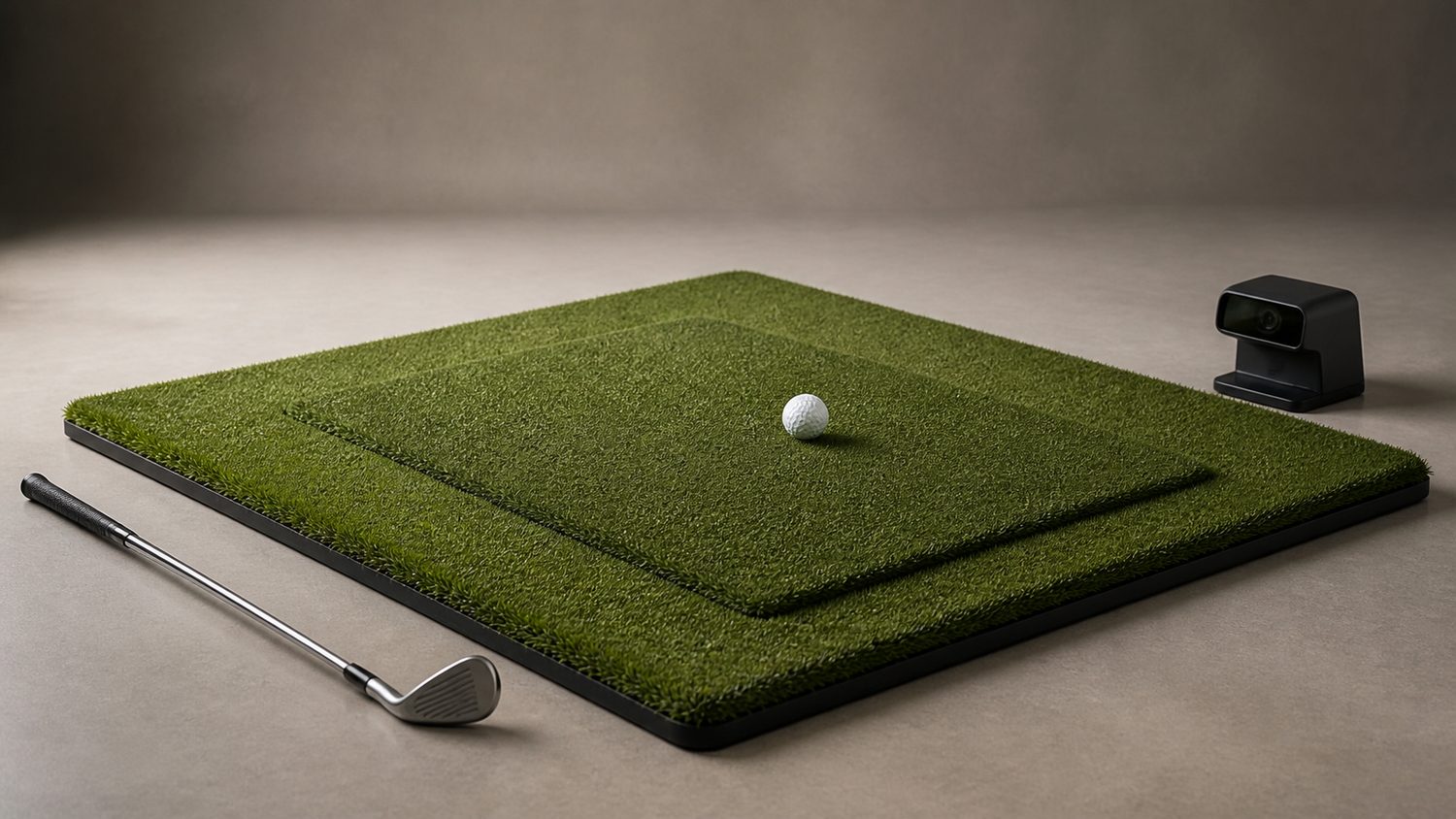 Illustration for golf mat for optishot