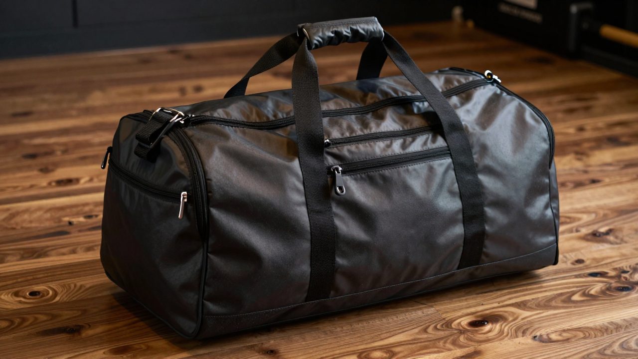 Illustration for gym bag for mma