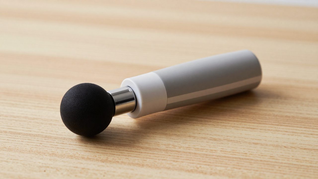 Illustration for handheld massager for liposuction