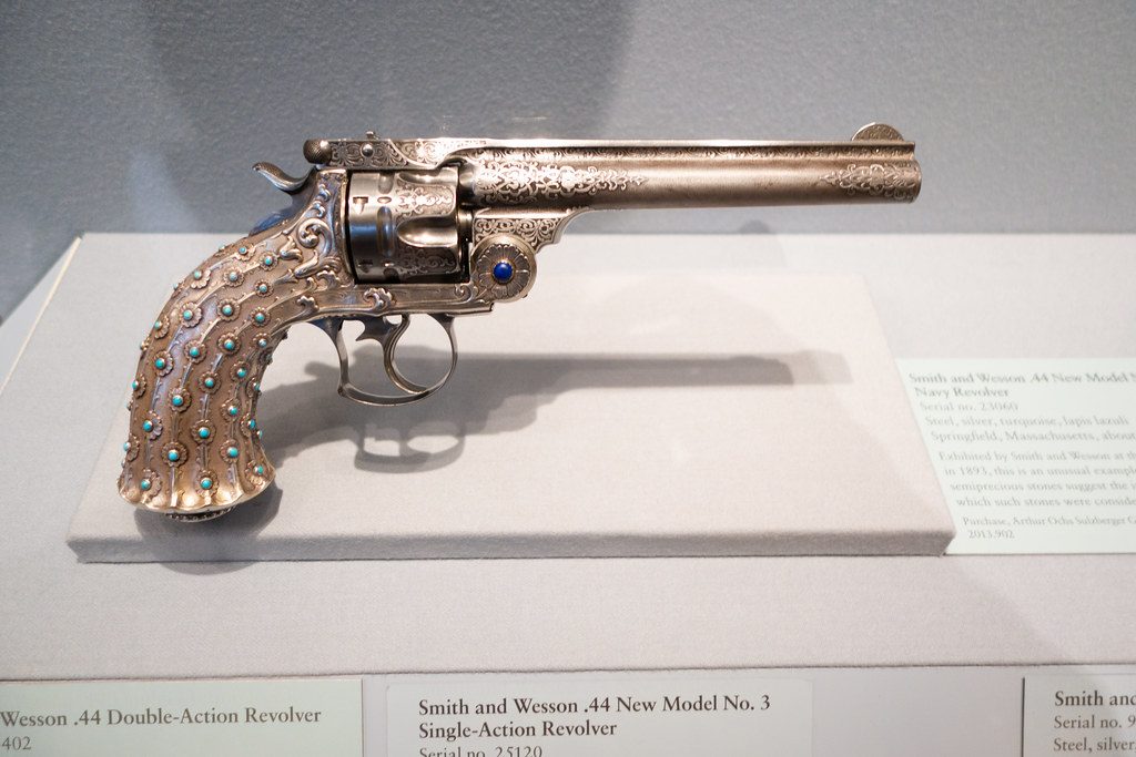 Fancy Smith & Wesson revolver