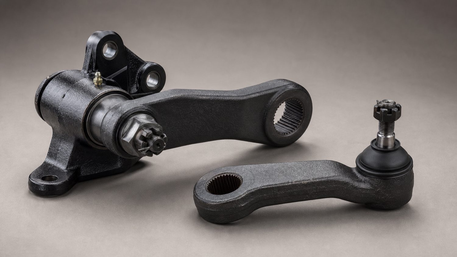 Illustration for idler and pitman arm for duramax