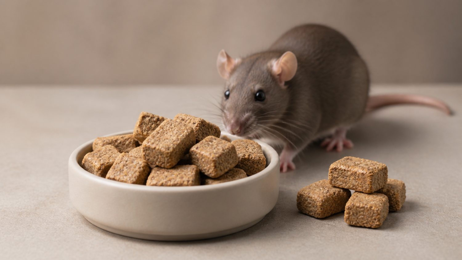 Illustration for lab blocks for rats