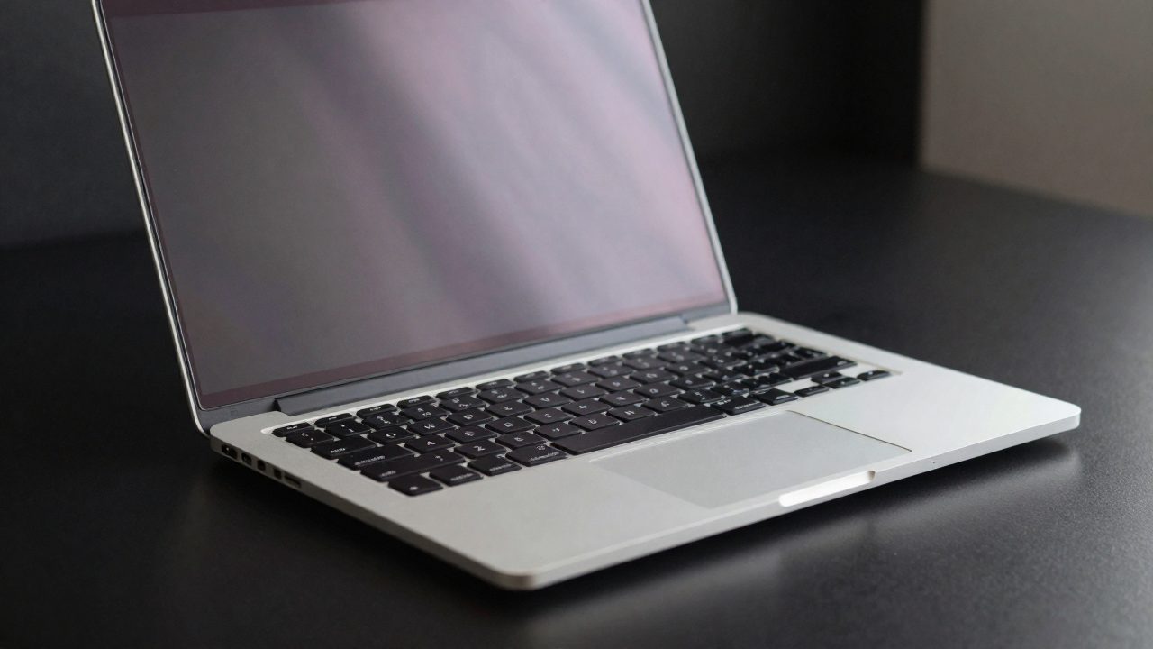 Illustration for laptop for physics research