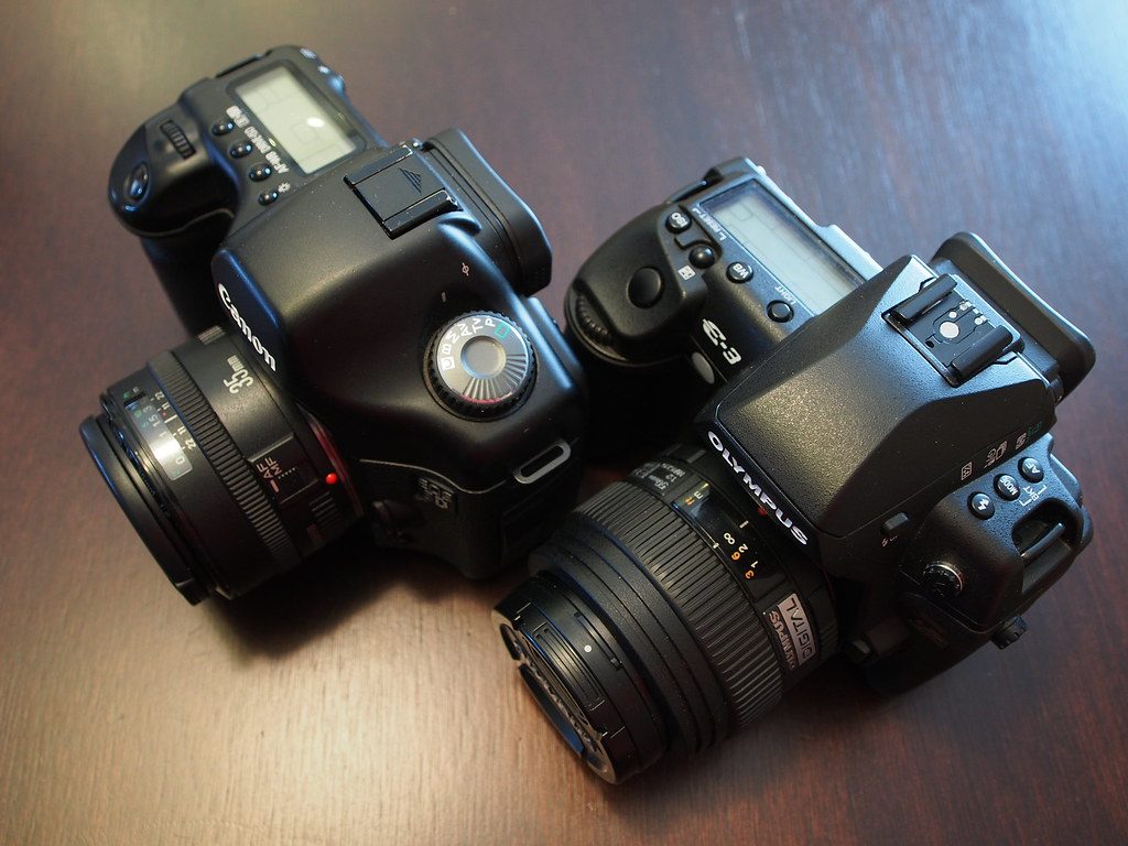 Canon 5D vs Olympus E-3