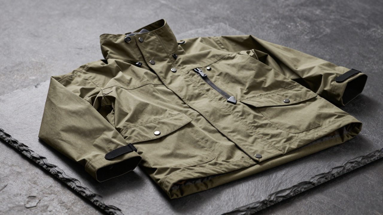 Illustration for lightweight foul weather gear