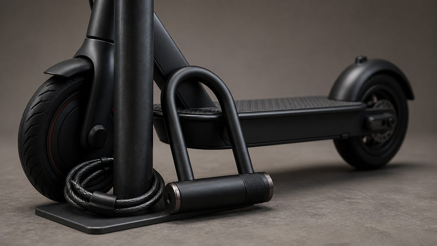 Illustration for lock for xiaomi scooter