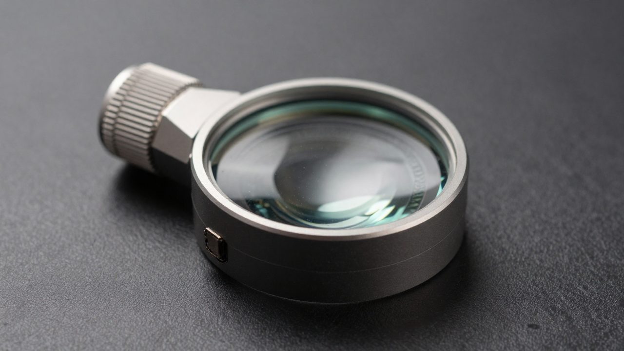 Illustration for loupe for watch collector