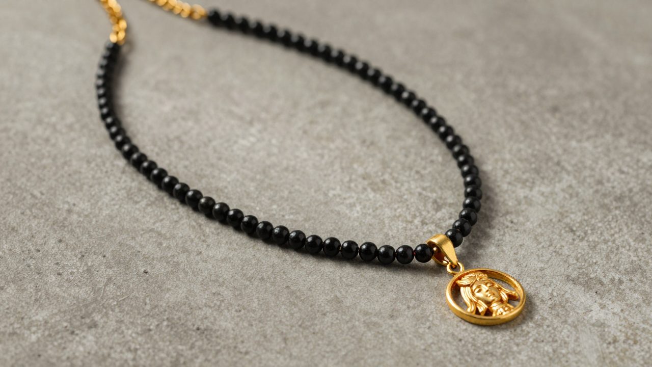 Illustration for mangalsutras in india