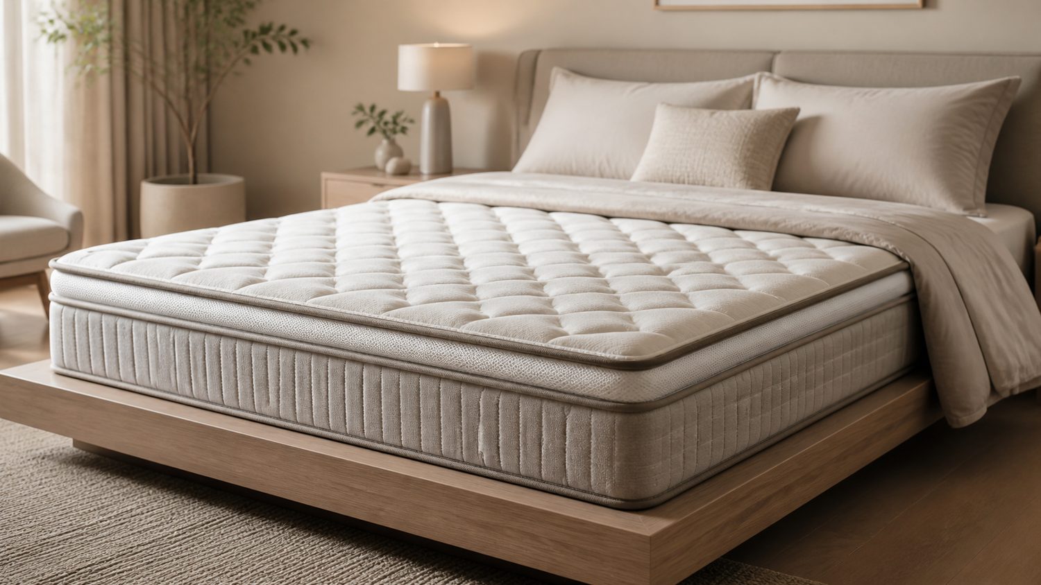Illustration for mattress for back pain in india