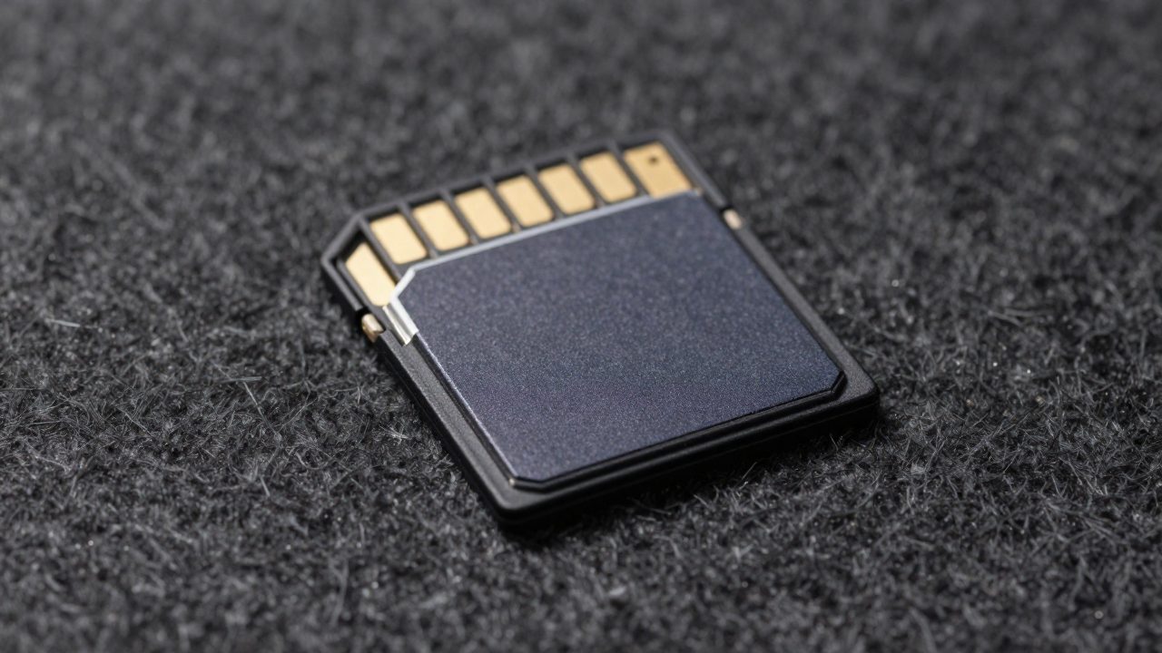 Illustration for memory card for canon eos rebel sl1