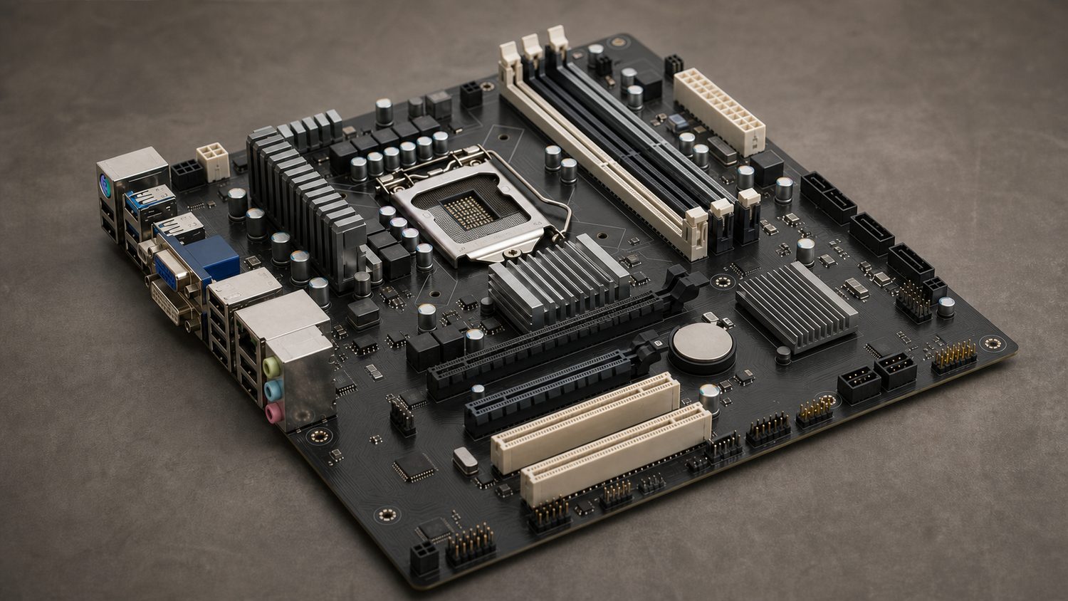 Illustration for motherboard for i3 7350k