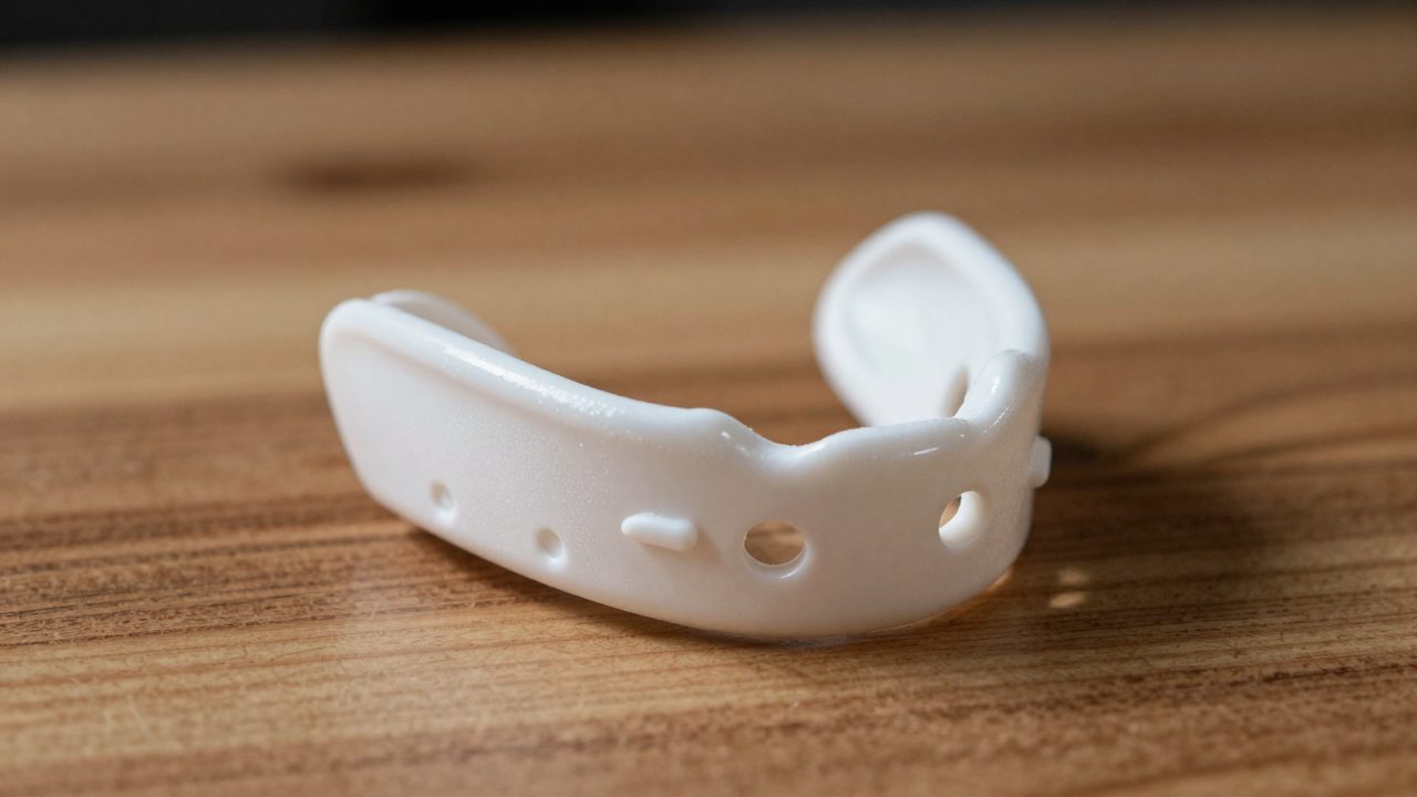 Illustration for mouthguard for womens lacrosse