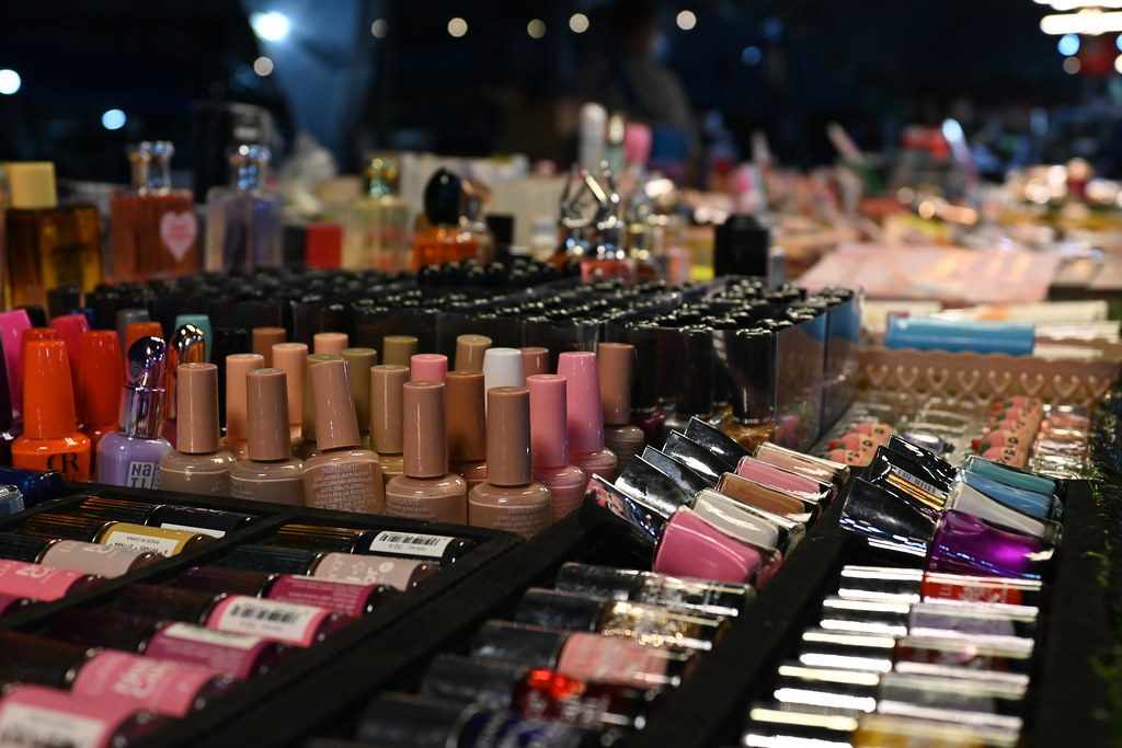 DFC_0019: a display case filled with lots of different types of nail polish