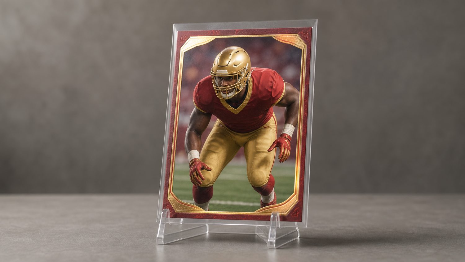 Illustration for nick bosa rookie card