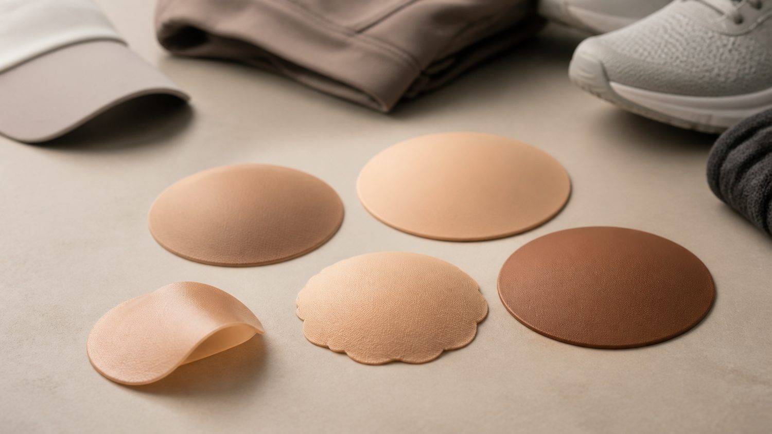 Illustration for nipple covers for runners