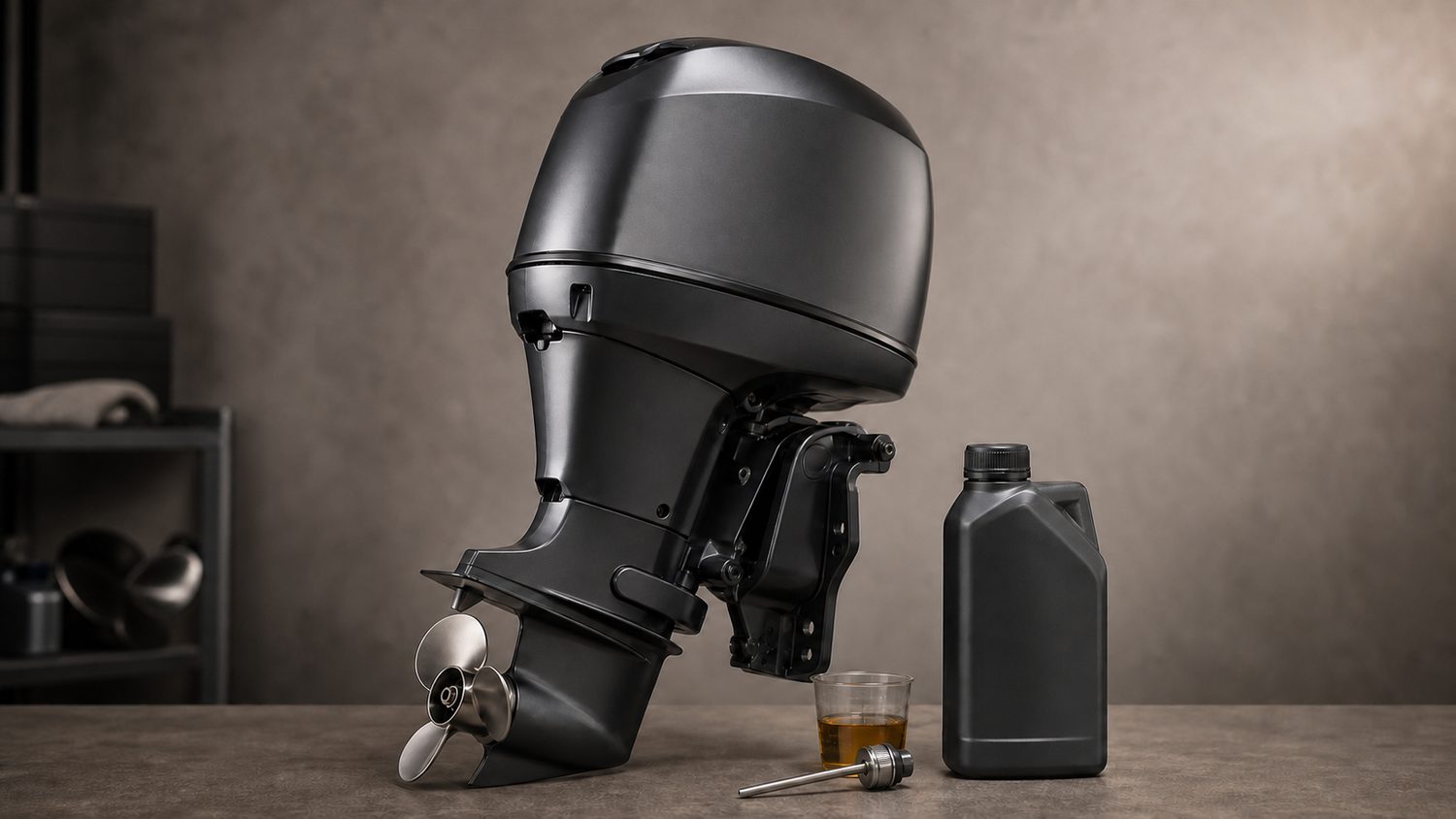Illustration for oil for suzuki 4 stroke outboard