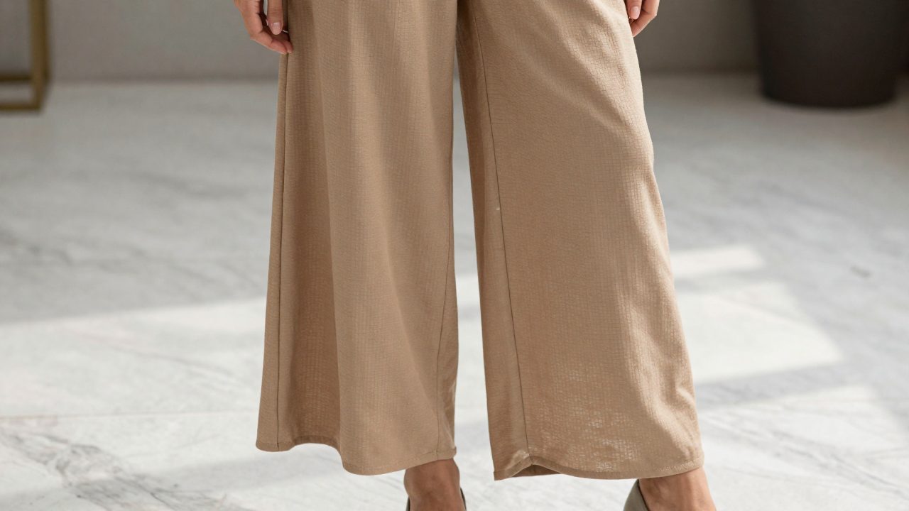 Illustration for palazzo pants for women in india