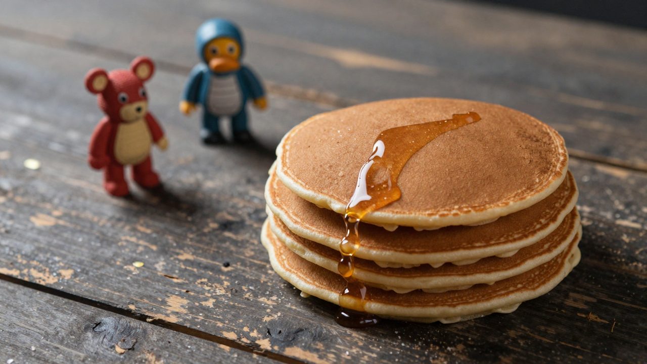 Illustration for pancakes salt lake city