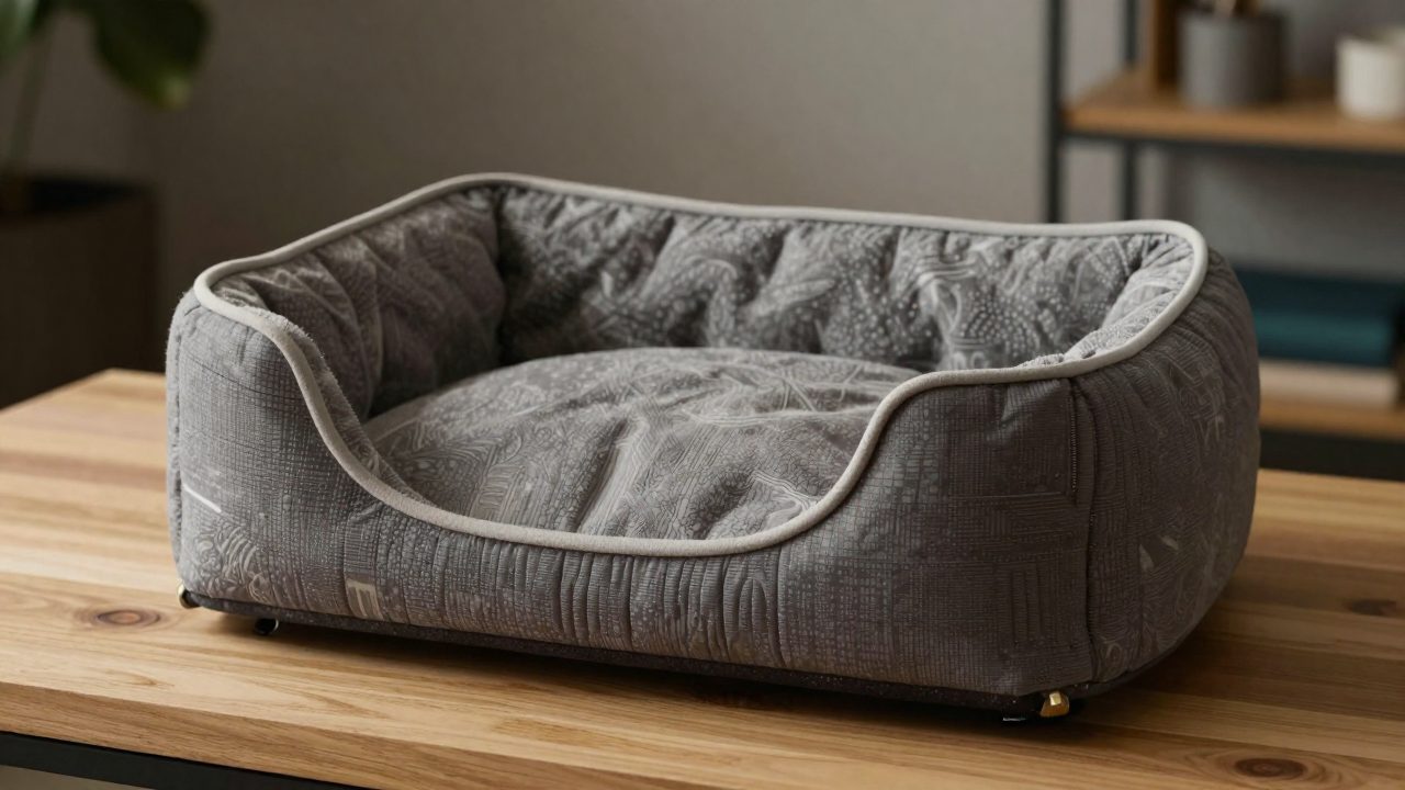 Illustration for pet beds in india
