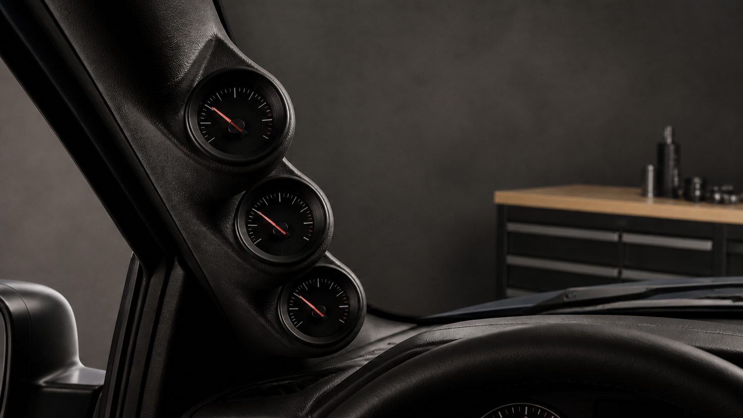Illustration for pillar gauges for duramax