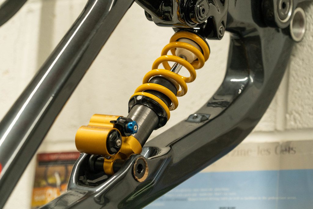 Mountain Bike Suspension, Rear Ohlins Shock