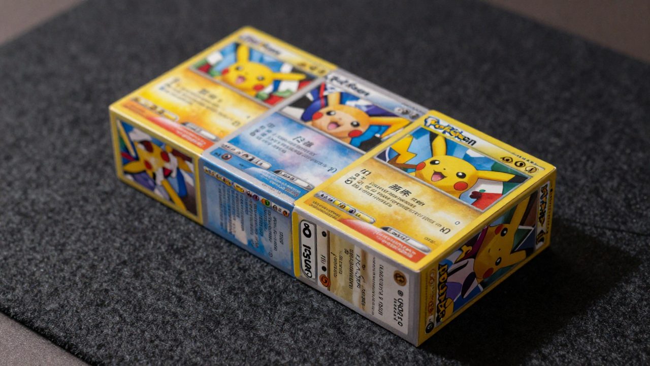 Illustration for pokemon card starter deck