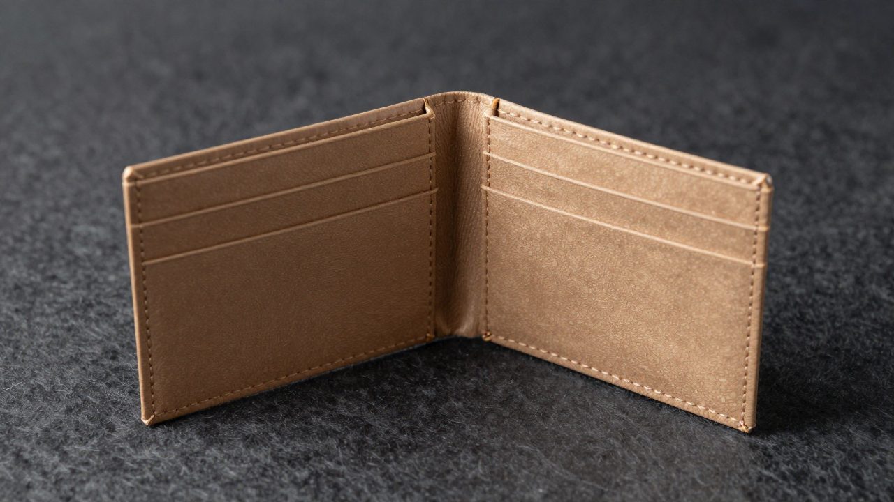 Illustration for pop up card wallet