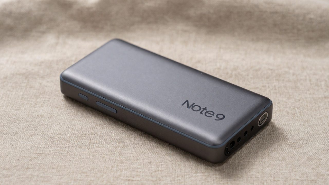Illustration for power bank for note 9