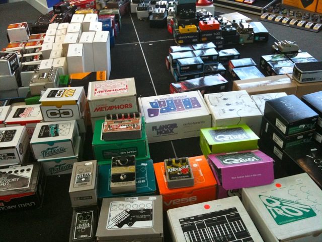 Pedals Pedals Pedals, guitar shop in Dublin