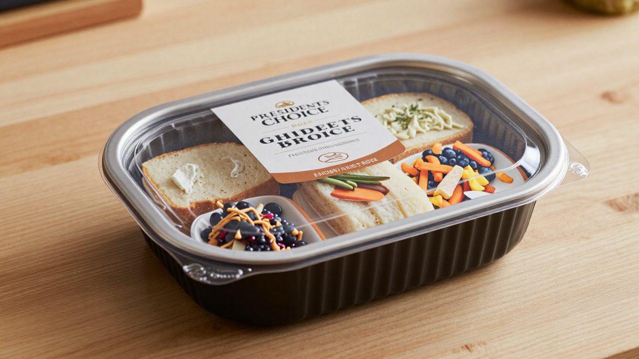 Illustration for presidents choice frozen meals