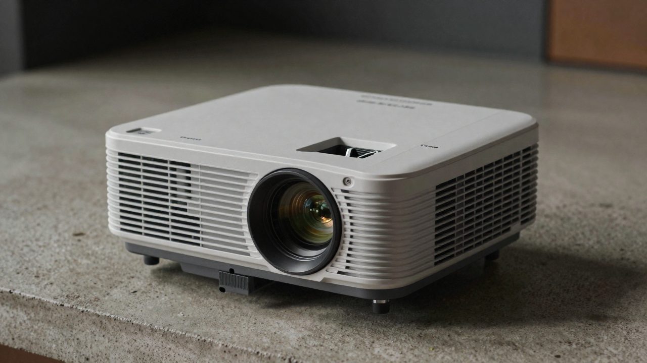 Illustration for projector for man cave