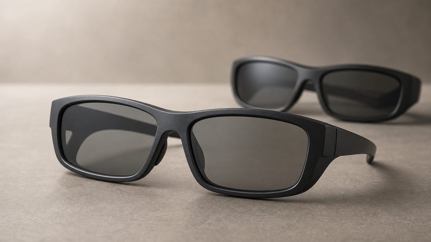 Illustration for quality passive 3d glasses