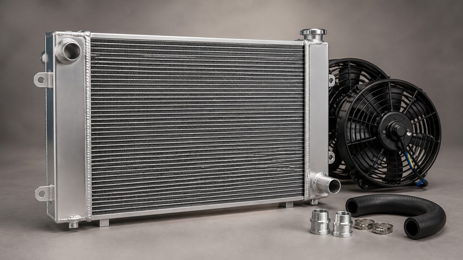 Illustration for radiator for s10 ls swap