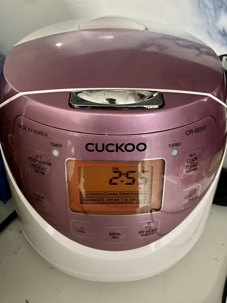 2023 (Day 9 - 9 Jan): Cuckoo rice cooker
