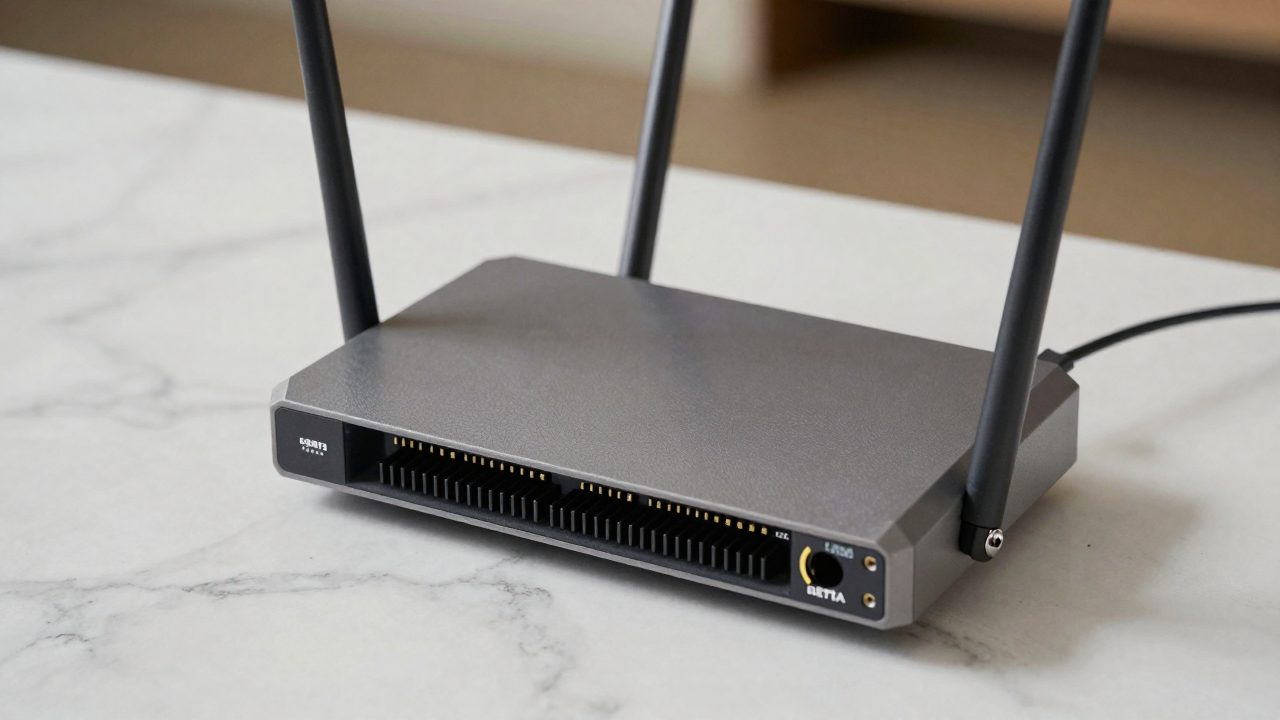 Illustration for router for home lab