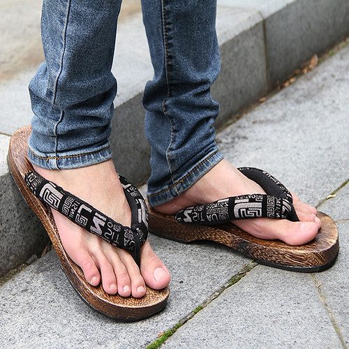 Free-shipping-Japanese-style-classic-men-s-Ark-square-head-men-s-clogs-clog-sandals-clogs