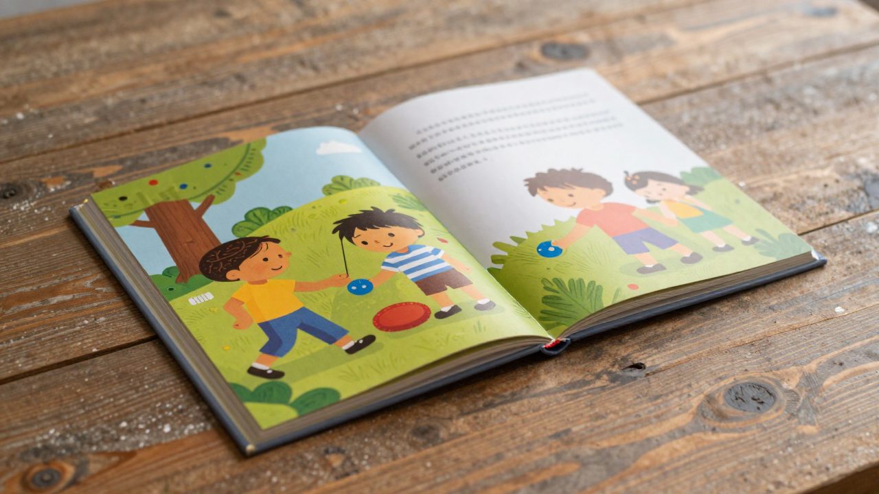 Illustration for scratch and sniff books