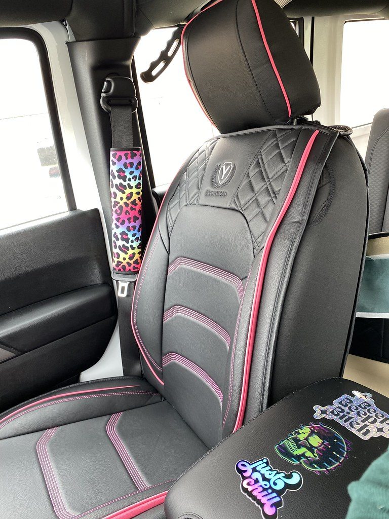 Seat covers & seatbelt covers